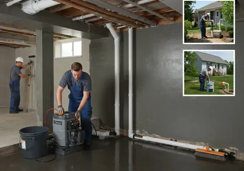 Basement Waterproofing and Flood Prevention process in Portsmouth Heights, VA